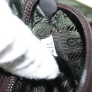 PRADA Hand Bag Canvas Leather Beige Brown Auth bs29303-12