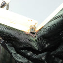 PRADA Hand Bag Canvas Leather Beige Brown Auth bs29303-11