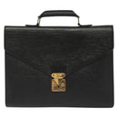 LOUIS VUITTON Epi Serviette Conseiller Business Bag Black M54422 LV Auth bs29305-13