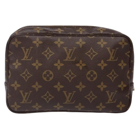 LOUIS VUITTON Monogram Trousse Toilette 23 Clutch Bag M47524 LV Auth bs29307