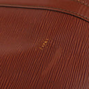 LOUIS VUITTON Epi Keepall 50 Boston Bag Brown M42968 LV Auth bs29308-14