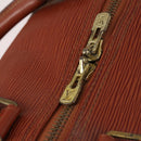 LOUIS VUITTON Epi Keepall 50 Boston Bag Brown M42968 LV Auth bs29308-18