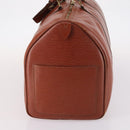 LOUIS VUITTON Epi Keepall 50 Boston Bag Brown M42968 LV Auth bs29308-4