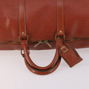 LOUIS VUITTON Epi Keepall 50 Boston Bag Brown M42968 LV Auth bs29308-7
