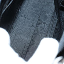 Christian Dior Maris Pearl Hand Bag Patent leather Black Silver Auth bs29312-16