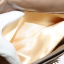 BOTTEGA VENETA INTRECCIATO Shoulder Bag Leather Beige Gold Auth bs29313-20