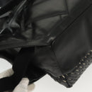 BOTTEGA VENETA Waist Bag Leather Black Auth bs29314-16