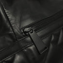 BOTTEGA VENETA Waist Bag Leather Black Auth bs29314-19