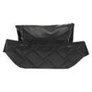 BOTTEGA VENETA Waist Bag Leather Black Auth bs29314-2