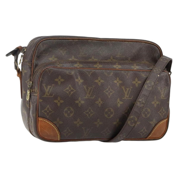 LOUIS VUITTON Monogram Nile Shoulder Bag M45244 LV Auth bs29318