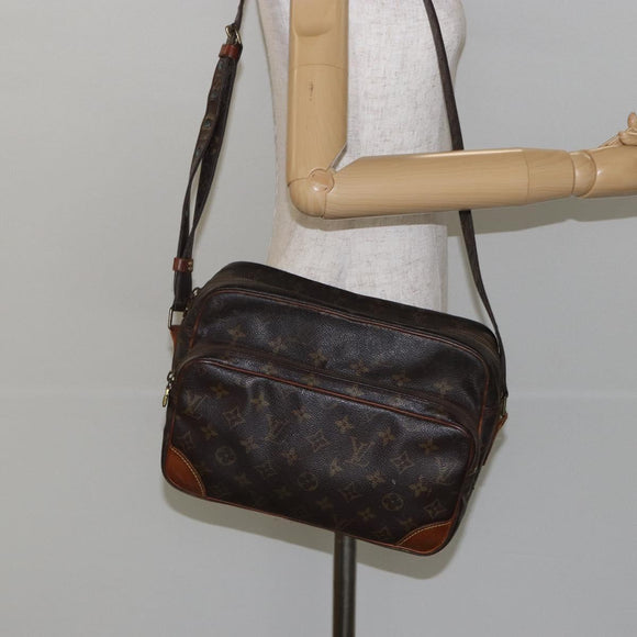 LOUIS VUITTON Monogram Nile Shoulder Bag M45244 LV Auth bs29318