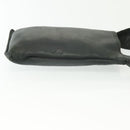 CHANEL Shoulder Bag Leather Dark green CC Auth bs29322-3