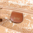 GUCCI Bamboo Hand Bag Leather 2way Brown Gold 000 2296 0290 Auth bs29326-20
