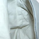 GUCCI Bamboo Shoulder Bag Leather Gray Gold Auth bs29327-19