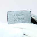 GUCCI Bamboo Shoulder Bag Leather Gray Gold Auth bs29327-12