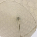 GUCCI GG Canvas Guccissima Hand Bag Leather White Gold 353120 Auth bs29328-16