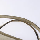 GUCCI GG Canvas Guccissima Hand Bag Leather White Gold 353120 Auth bs29328-8