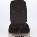 GUCCI GG Supreme Carry Case PVC Beige Silver 189755 Auth bs29329-22