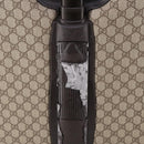 GUCCI GG Supreme Carry Case PVC Beige Silver 189755 Auth bs29329-4