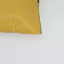 BURBERRY Chain Shoulder Bag Leather Yellow gold Auth bs29330-12