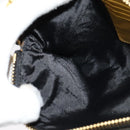 BURBERRY Chain Shoulder Bag Leather Yellow gold Auth bs29330-19