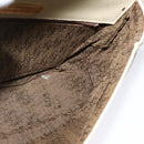 SAINT LAURENT Shoulder Bag Leather Beige Gold Auth bs29334-18