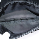 BALLY Shoulder Bag Leather Black Gold Auth bs29341-11