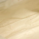 CHANEL Tote Bag Canvas Yellow Gold CC Auth bs29342-18