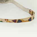 CHANEL Tote Bag Canvas Yellow Gold CC Auth bs29342-7