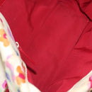 CHANEL Tote Bag Canvas White Gold CC Auth bs29343-11