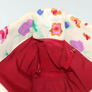 CHANEL Tote Bag Canvas White Gold CC Auth bs29343-20