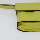 GUCCI Shoulder Wallet Leather Yellow Gold 369664 Auth bs29351-8