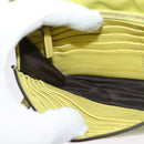 GUCCI Shoulder Wallet Leather Yellow Gold 369664 Auth bs29351-20