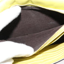 GUCCI Shoulder Wallet Leather Yellow Gold 369664 Auth bs29351-21