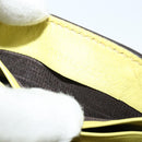 GUCCI Shoulder Wallet Leather Yellow Gold 369664 Auth bs29351-12