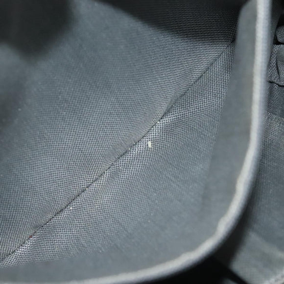 CHANEL Mademoiselle Chain Bag Patent leather Black Silver CC Auth bs29353