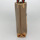 GUCCI Micro GG Supreme Web Sherry Line Bag PVC Beige 002 904 0222 Auth bs29355-3