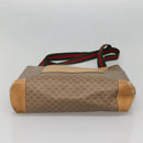 GUCCI Micro GG Supreme Web Sherry Line Bag PVC Beige 002 904 0222 Auth bs29355-5