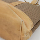 GUCCI Micro GG Supreme Tote Bag PVC Beige Gold Auth bs29359-10