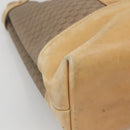 GUCCI Micro GG Supreme Tote Bag PVC Beige Gold Auth bs29359-11