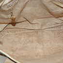 GUCCI Micro GG Supreme Tote Bag PVC Beige Gold Auth bs29359-18