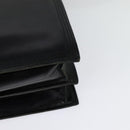 SAINT LAURENT Shoulder Bag Leather Black Gold Auth bs29361-16