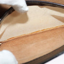 SAINT LAURENT Shoulder Bag Leather Black Gold Auth bs29361-12