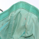 GUCCI GG Canvas Hand Bag Beige Green 113019 Auth bs29362-19