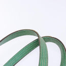 GUCCI GG Canvas Hand Bag Beige Green 113019 Auth bs29362-8