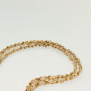 CHANEL Matelasse Paris Only Double Flap Chain Bag Leather Beige CC Auth bs29364-14