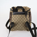 GUCCI GG Canvas Supreme Web Sherry Line Bag Leather PVC 6Set Beige Auth bs29365-29