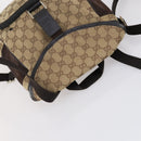 GUCCI GG Canvas Supreme Web Sherry Line Bag Leather PVC 6Set Beige Auth bs29365-30