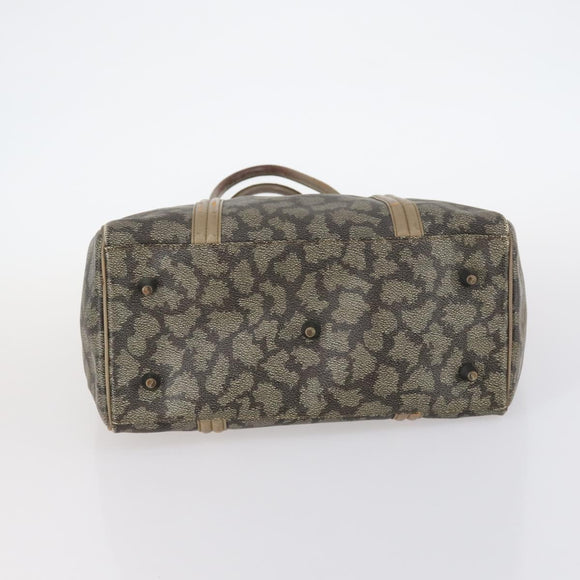 SAINT LAURENT Bag Leather Canvas PVC 8Set Gray Beige White Auth bs29366