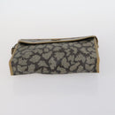 SAINT LAURENT Bag Leather Canvas PVC 8 Set Gray Beige White Auth bs29366-17